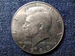 USA Kennedy half dollar 0.5 Dollár 1988 D (id54465)