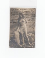 Üdvözlő képeslap Erotikus művész AKT kép