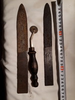 Old shoemaker's tools, 3 pcs (one matáncsovits budapest)