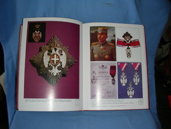 Szerb kitüntesések könyv cirill írással