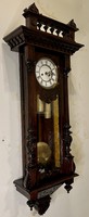 From one forint - antique large weight wall clock