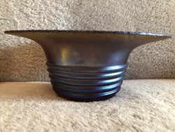 Hollóházi glass planter.
