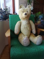 Antique teddy bear from the 1950s