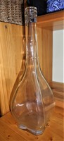 Nice shaped old liqueur bottle (32 cm, flawless)