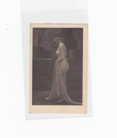 Üdvözlő képeslap postatiszta Erotikus művész AKT kép