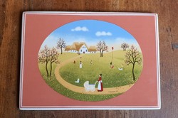 Villeroy&Boch porcelán képeslap "Autumn"