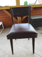 Leather craft chair