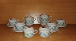 Orosz porcelán teás készlet (z-5)