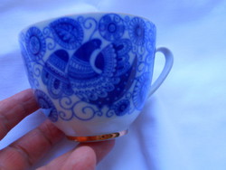 LOMONOSOV orosz porcelán teás csésze