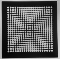 3d kinetic image of Victor vasarely 1973, v. Number of pieces