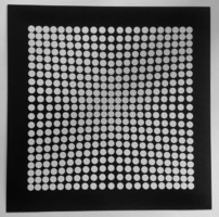 3d kinetic image of Victor vasarely 1973, vi. Number of pieces
