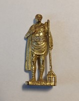 Gladiátor réz miniatűr figura