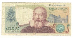 2000 lira lire 1983 signo Ciampii és Stevani Olaszország