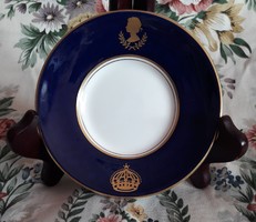 Angol porcelán tányér (L2337)