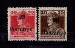 1919.Baranya(I.) (Szerb Megszállás)**/*