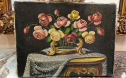Scheiber Ferenc - asztali virágcsendélet