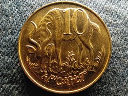 Etiópia oroszlán antilop 10 santim 1977 (id59236)