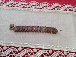 Old handcrafted copper bracelet - bracelet