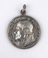 1I132 Consumables: ii. Pope John Paul II metal pendant