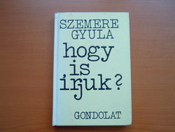 How do we write Gyula Szemere?