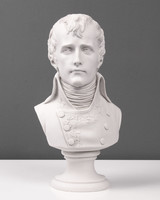 Napóleon Konzulként Mellszobor - Napoleon Bonaparte Büszt szobor (Fehér Márvány)