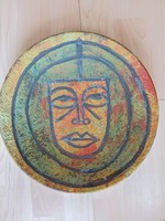 Zsuzsa Györgyey ceramic plate