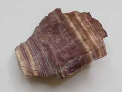 Banded opal. Natural, ordinary opal mineral. Ránkfüred, highlands. 26 Grams