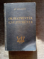 Dr. Stiassny József: Okiratminták gyüjteménye  (1936)