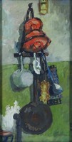 1I010 xx. Hungarian painter of the century: kitchen still life 1983