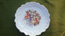 Beautiful fruit mot.Plate of the first half of the 1900s