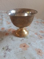 Nice old copper ice cream cup
