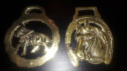 Horse tool ornaments 2 pieces
