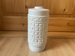 Zsolnay lámpa Gazder Antal terve porcelán modern retro mid century