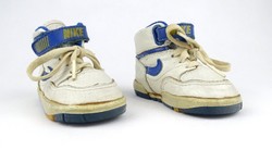1I356 nike velcro sports shoes children's shoes from the 90's