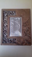 Antique effect photo or picture frame