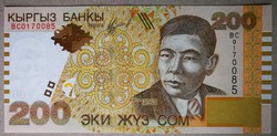 Kirgizisztán 200 Com 2004 Unc