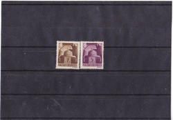 Hungary traffic stamp pair 1943