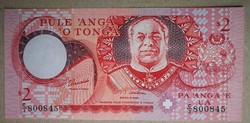 Tonga 2 Paanga 1995 Unc