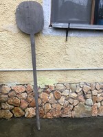 80-year-old, Feső-tisza rural oven-baked shovel - a folk antique