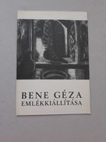 Bene Géza - katalógus
