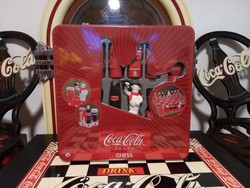 Coca-cola chess in a metal box