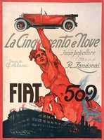 Plinio Codognato - Fiat 509 - reprint