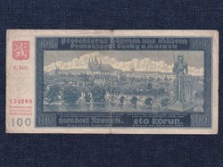 Csehország Cseh-Morva Protektorátus 100 Korona bankjegy 1940 (id46816)