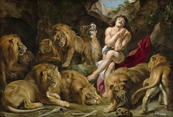 Rubens - Daniel in the Pile of Lions - reprint