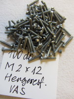 M2 × 12 iron screws