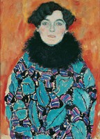 Gustav Klimt - portrait of Johanna - reprint