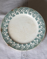 Gyönyörű, antik, érett fajansz Zsolnay tányér