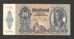20 pengő 1941.  EF!!  GYÖNYÖRŰ!!