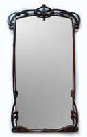 Art Nouveau - art nouveau - modern style - jugendstil antique giant mirror
