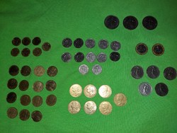Régi Francia pénz érme  48 frank 25 centimes összérték egyben a képek szerint